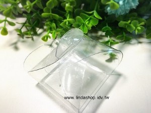 7402透明ＰＶＣ四葉草包裝盒5.5 *5.5 *4CM